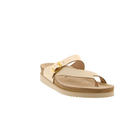 Mephisto thong slippers gold