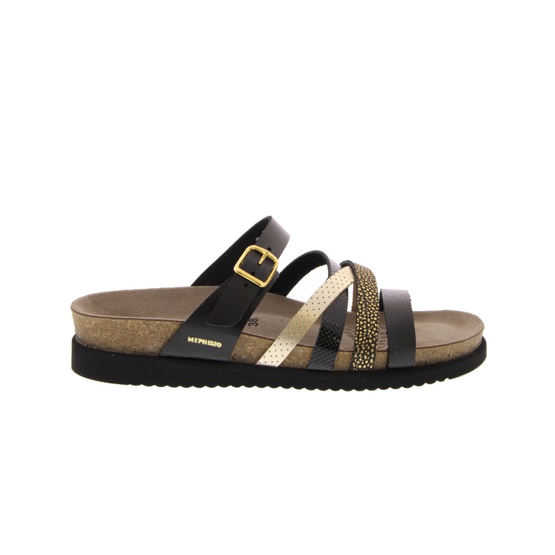 Mephisto slippers zwart