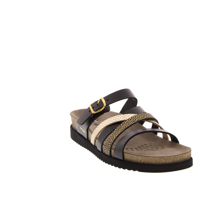Mephisto slippers zwart 2