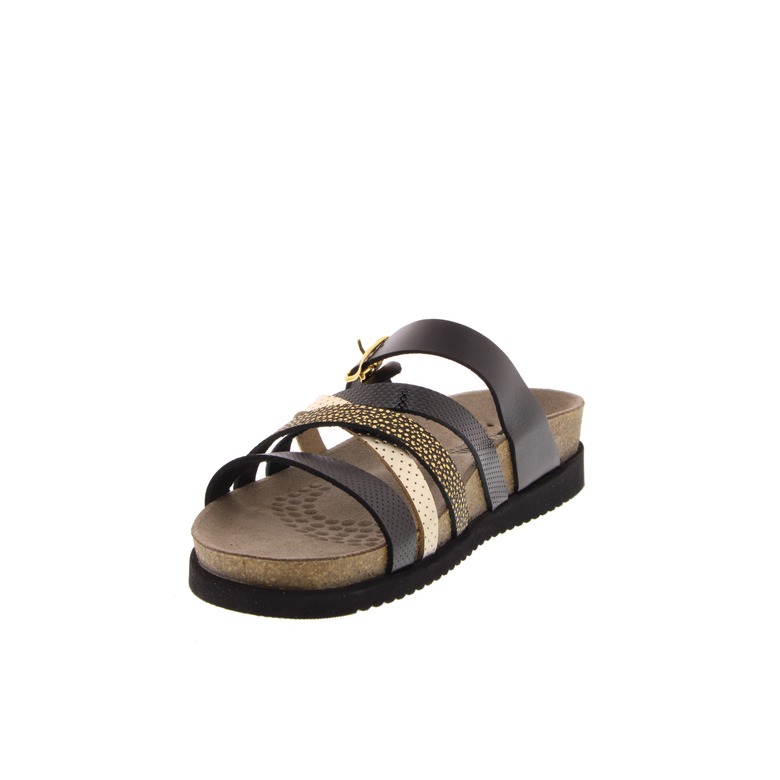 Mephisto slippers zwart 3