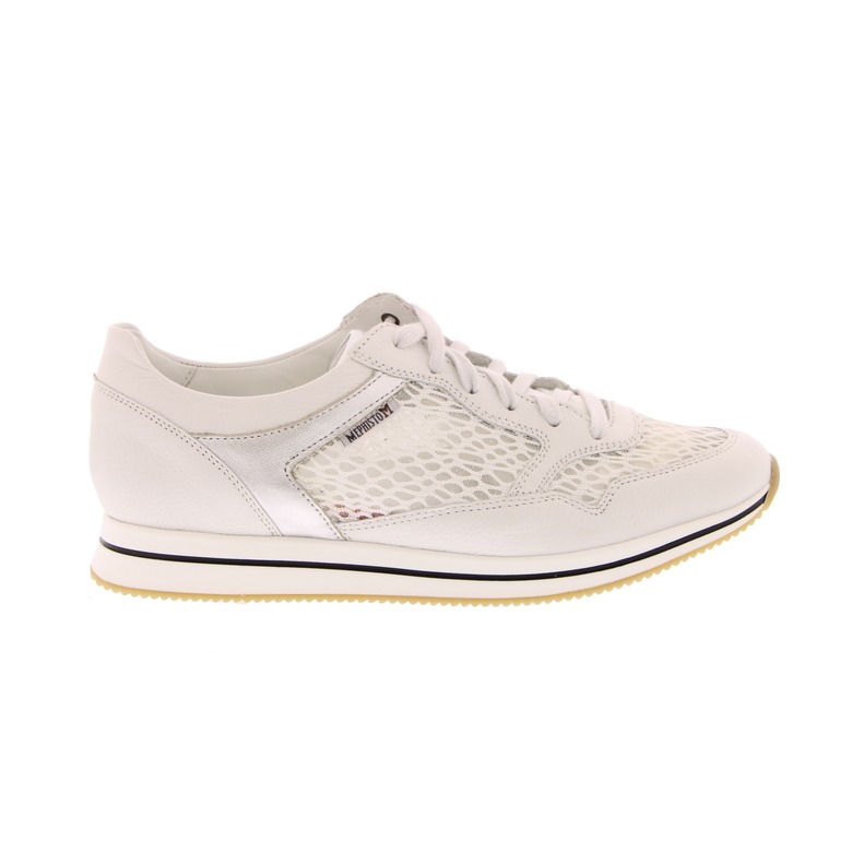 Mephisto chaussures à lacets blanc