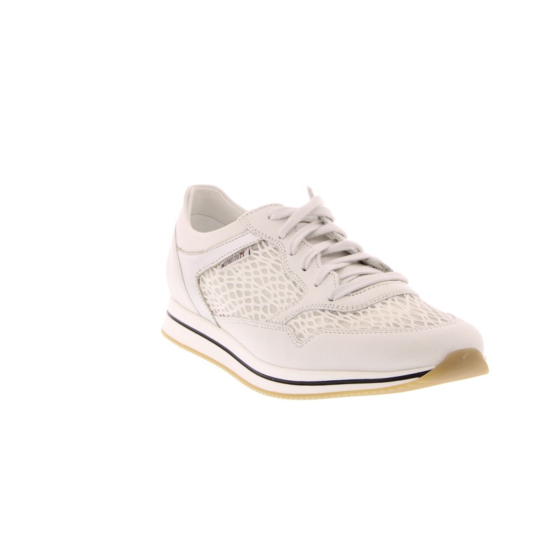 Mephisto chaussures à lacets blanc 2