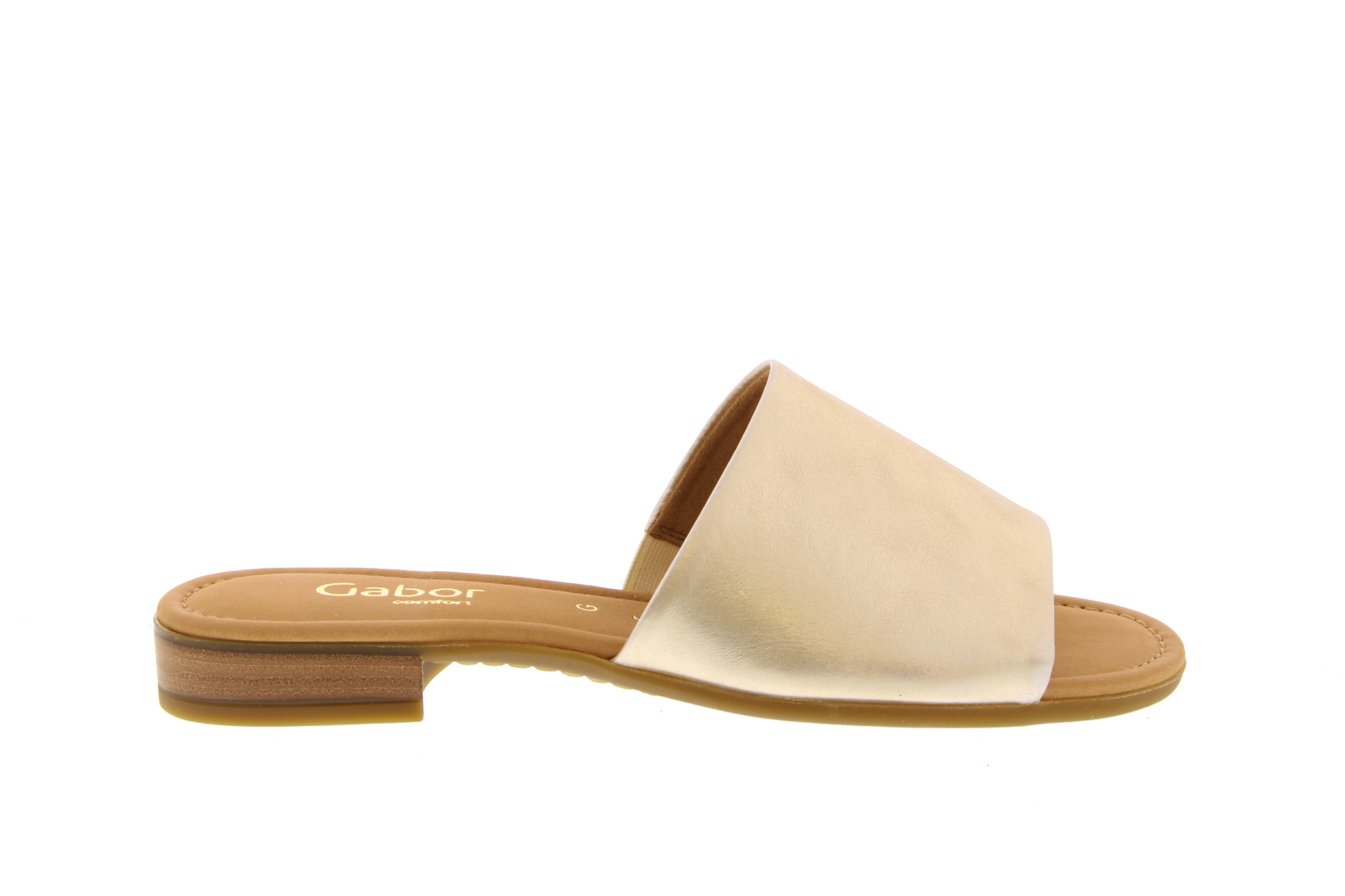 Ontdekking efficiënt bak Slippers | Gabor | Goud | 22.790 | Gratis levering | Carmi schoenen en mode