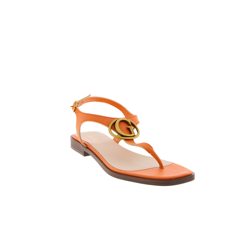 Guess sandales orange 2