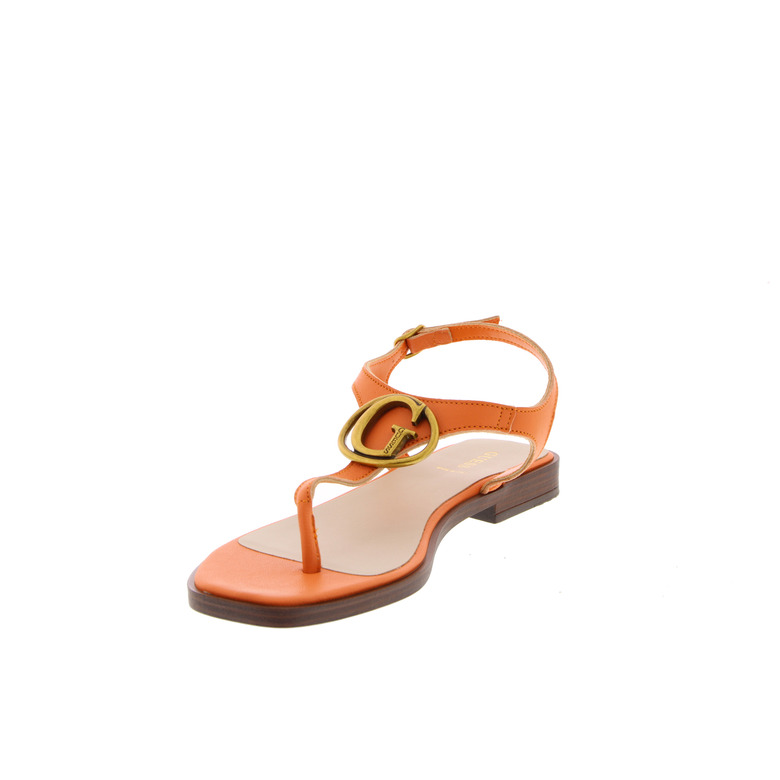Guess sandales orange 3