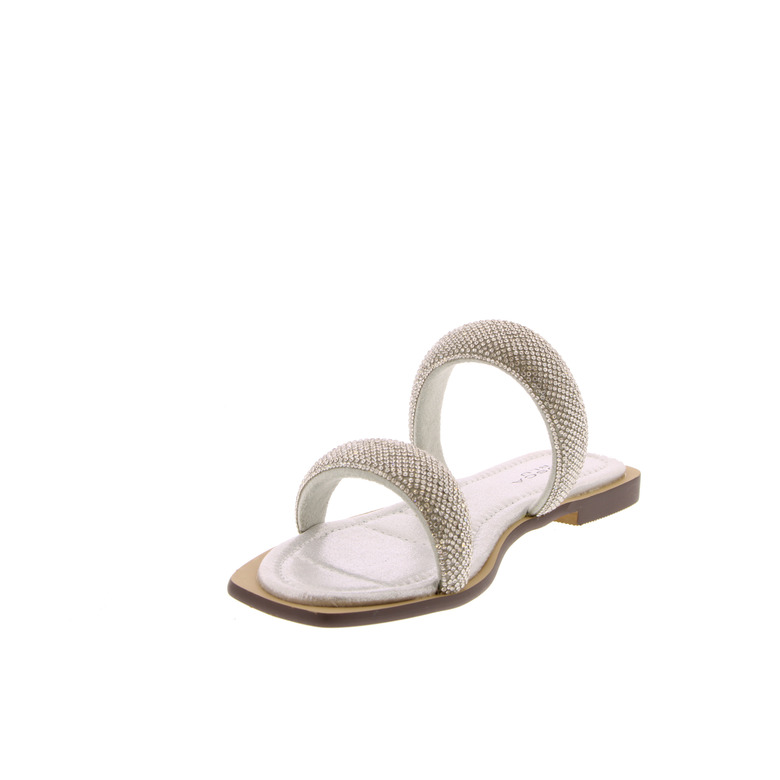 Tosca Blu slippers zilver 3
