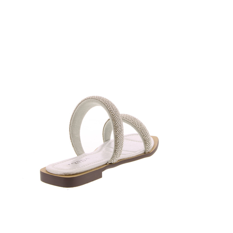 Tosca Blu slippers zilver 4