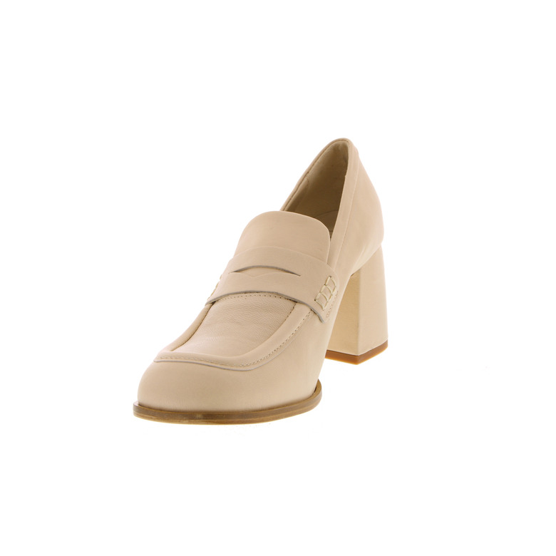 Curiosite mocassins ecru 3