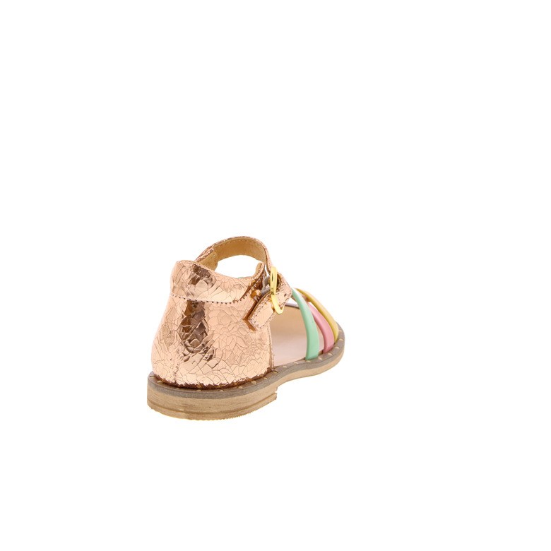 Rondinella sandalen rose gold 4