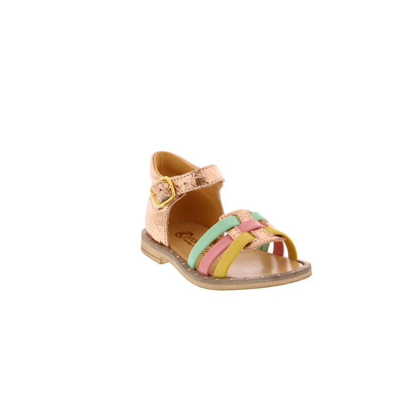 Rondinella sandalen rose gold 2