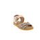 Clic sandals gold 2