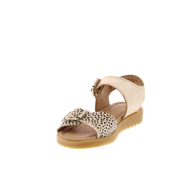 Clic sandals gold 3