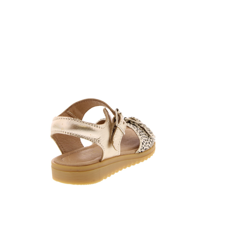 Clic sandals gold 4