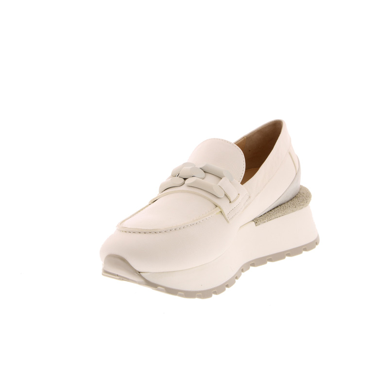 Laura Bellariva mocassins wit 3