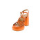 Cristian Daniel sandales orange 3