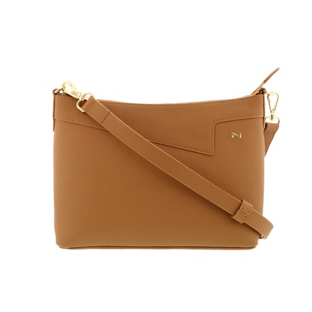 Nathan-baume sac bandoulière cognac