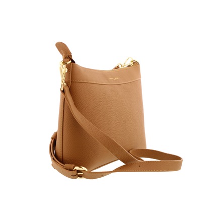 Nathan-baume sac bandoulière cognac