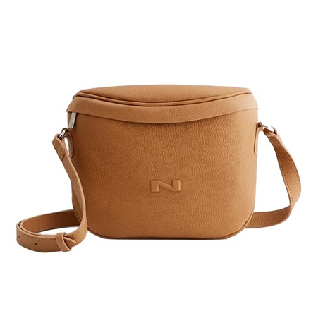 Nathan-baume sac bandoulière cognac