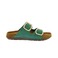 Rohde pantoufles vert 1
