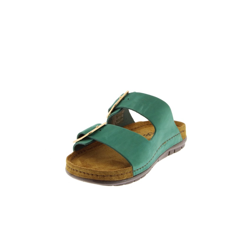 Rohde pantoufles vert 3