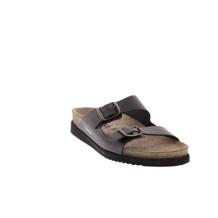 Mephisto thong slippers black