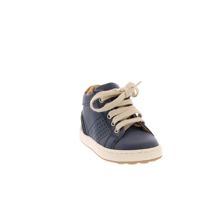 Babybotte veterschoenen donker blauw