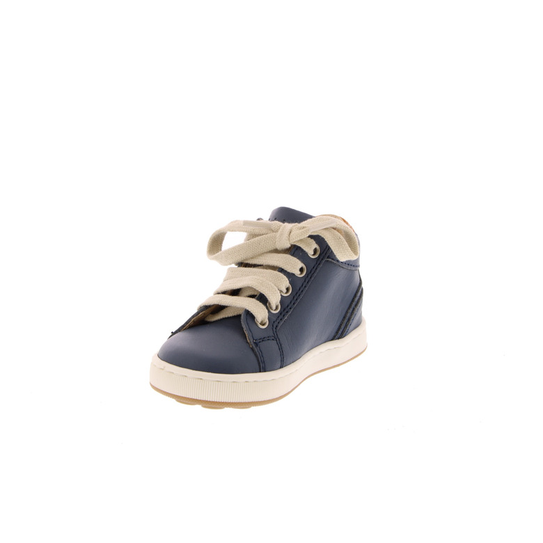 Babybotte veterschoenen donker blauw 3