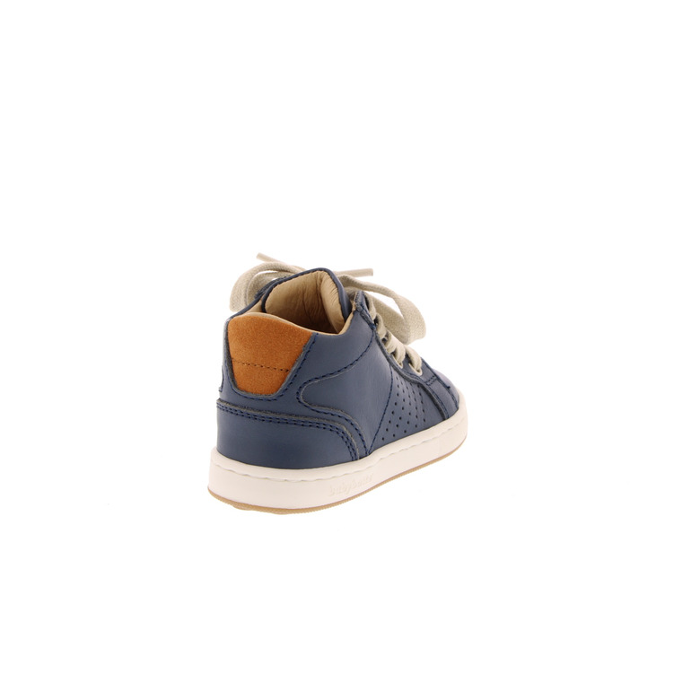 Babybotte veterschoenen donker blauw 4