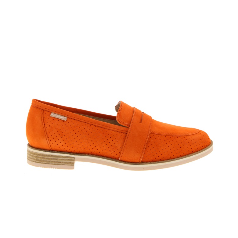 Mephisto moccasins orange