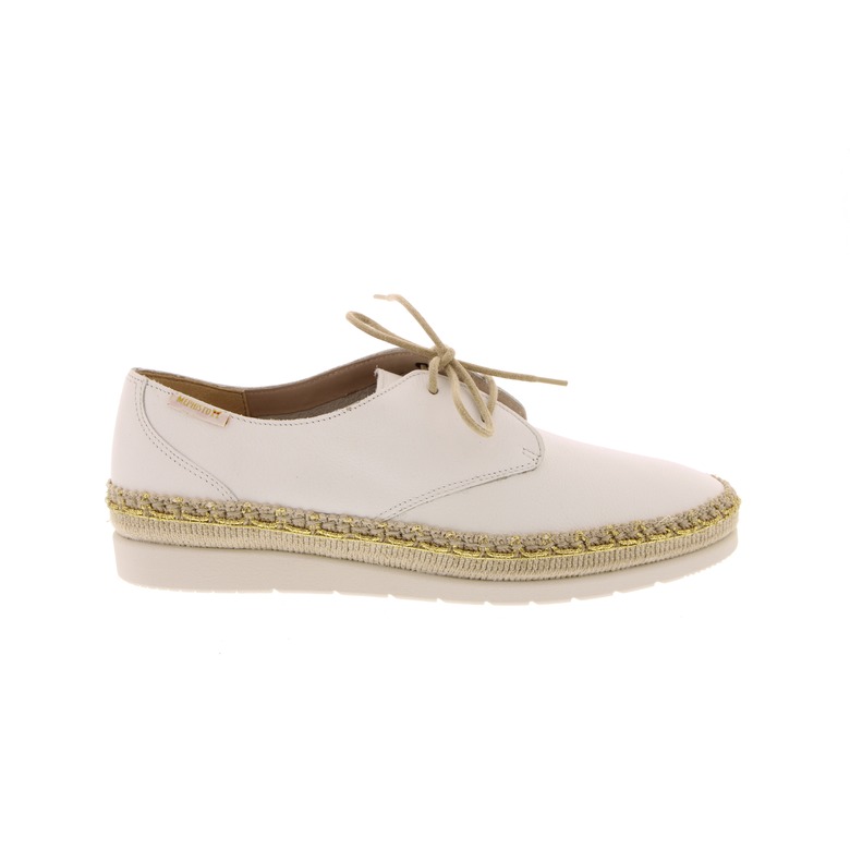 Mephisto chaussures à lacets blanc