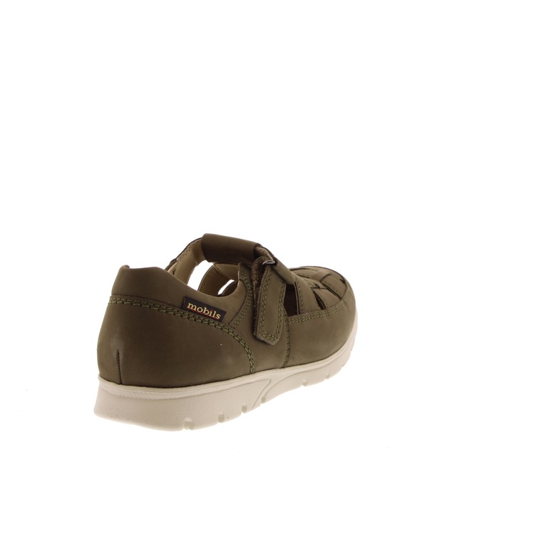 Mephisto Mobils low shoes khaki green 4