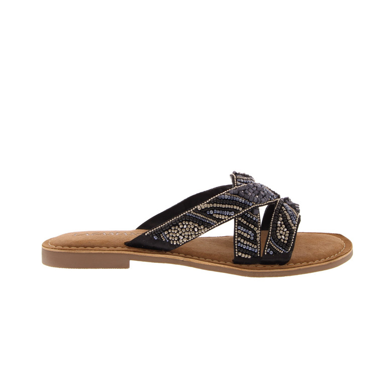Lazamani slippers zwart