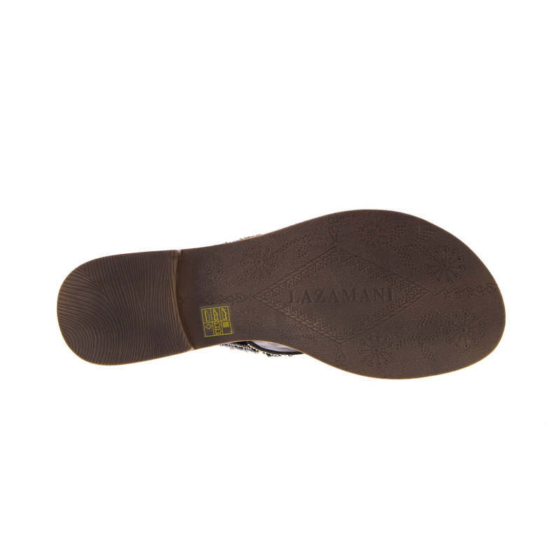 Lazamani slippers zwart 5