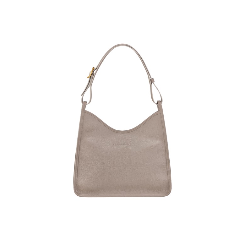 Longchamp sac porté épaule taupe