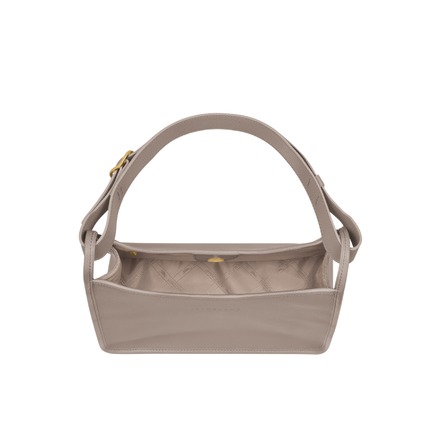Longchamp sac porté épaule taupe