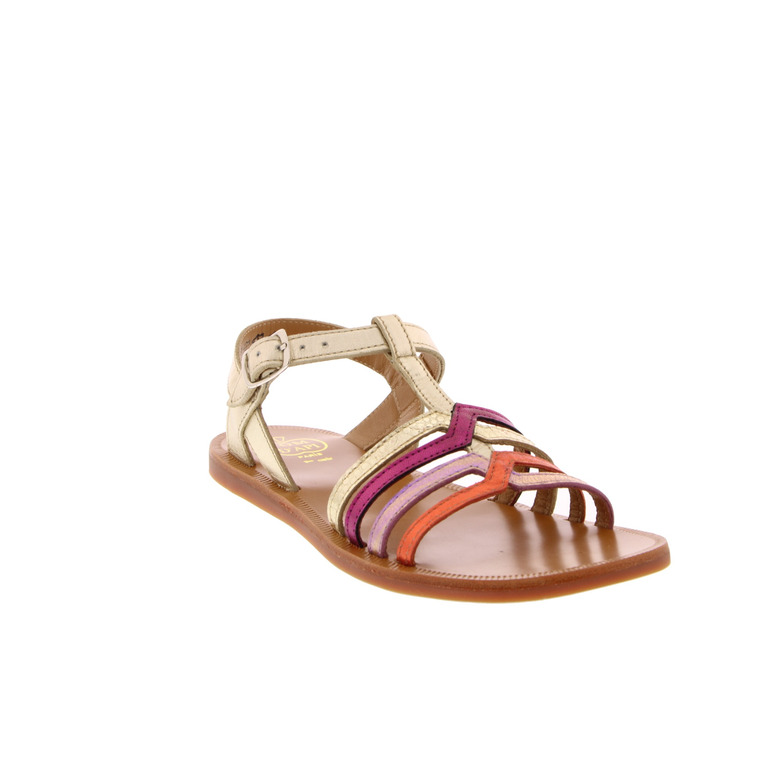 Pom D'api sandalen gold 2