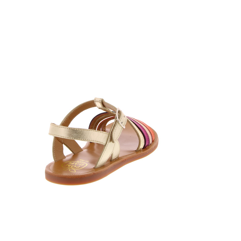 Pom D'api sandalen gold 4