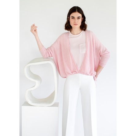 Furore strickjacke rosa