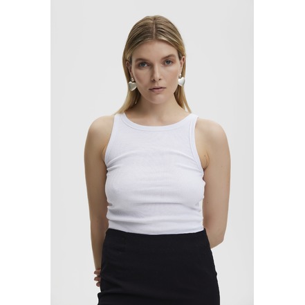 Gestuz top white