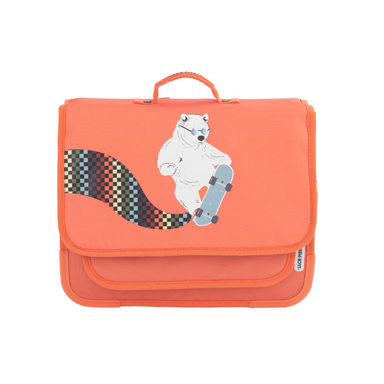 Jack Piers school bag orange 1