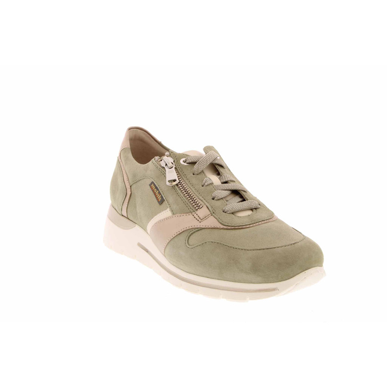 Mephisto Mobils low shoes khaki green 2