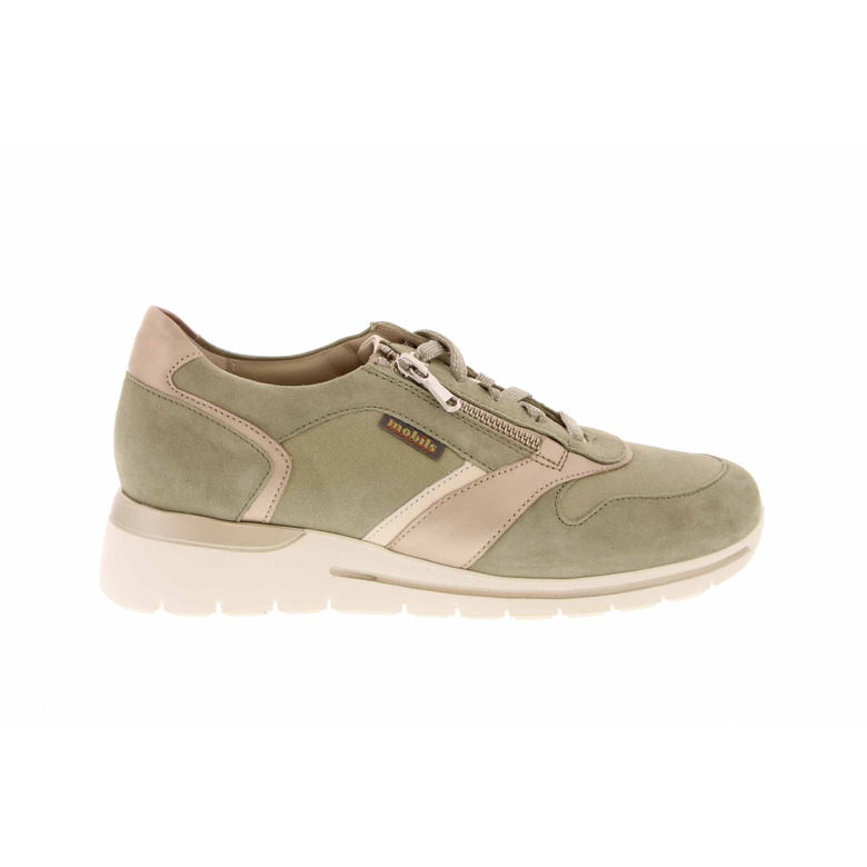 Mephisto Mobils low shoes khaki green
