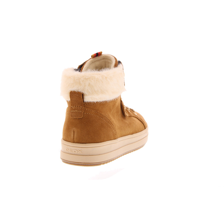 Geox high shoes cognac 4