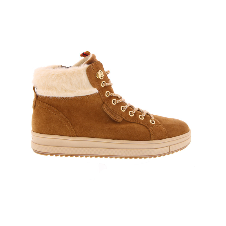 Geox high shoes cognac 1