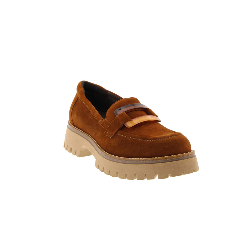Softwaves moccasins cognac 2