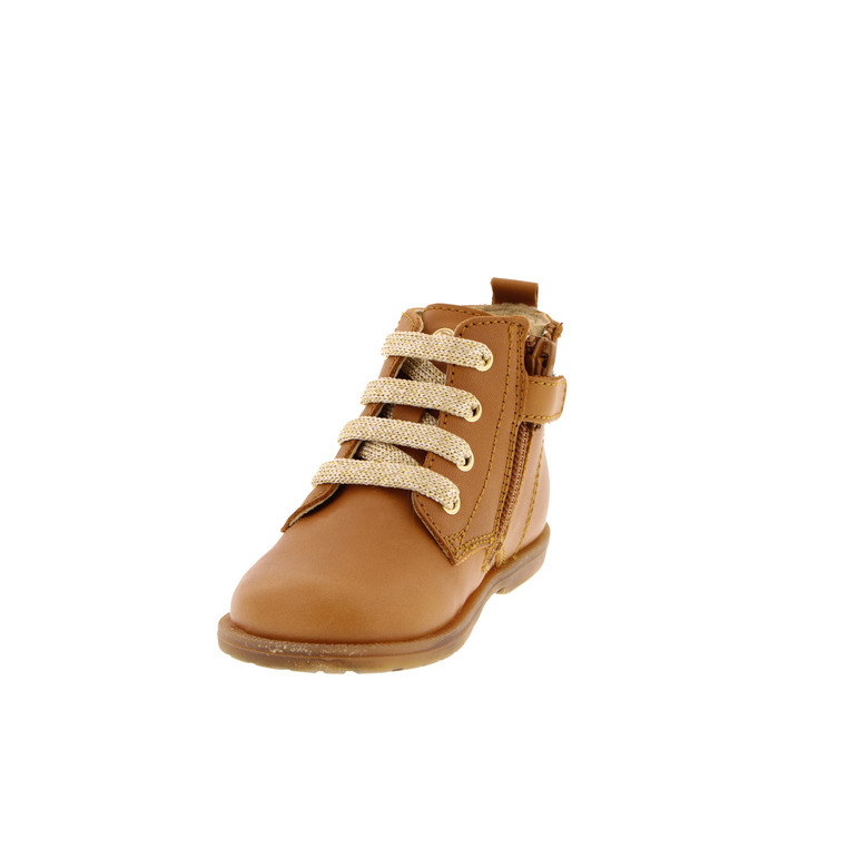 Naturino veterschoenen cognac 3