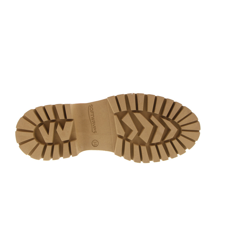 Softwaves moccasins cognac 5