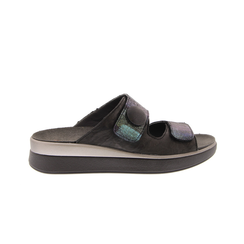 Think! slippers zwart