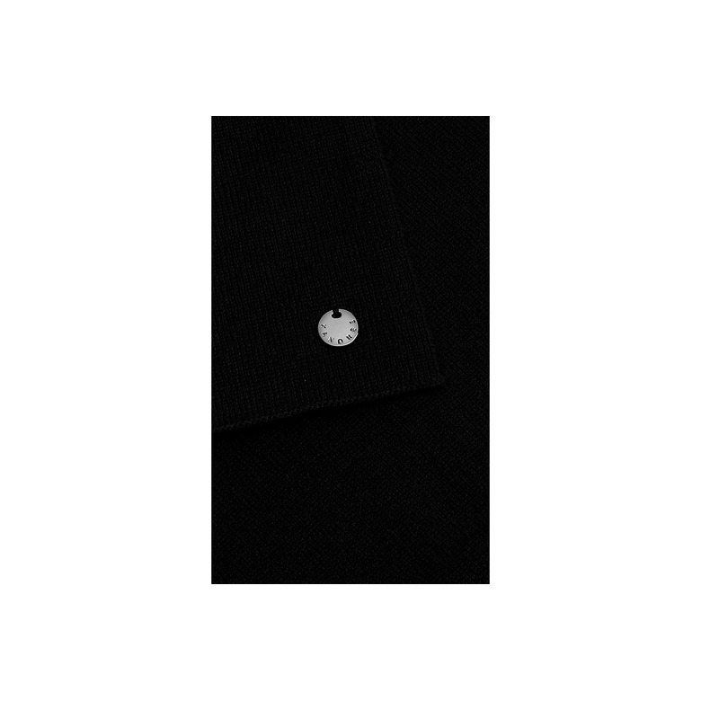 Xandres Cashmere scarf black 2