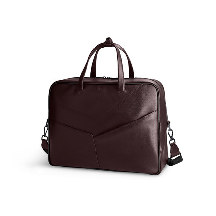Kaai briefcase brown